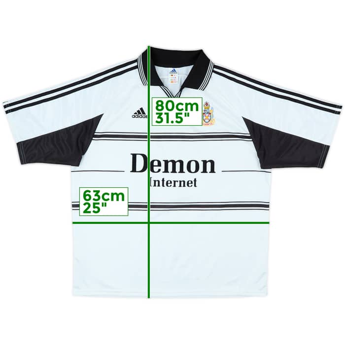 1999-00 Fulham Home Shirt - 8/10 - (XL)