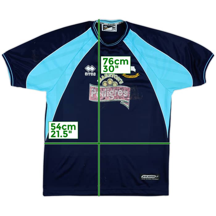 2001-02 Derby County Away Shirt - 4/10 - (L)