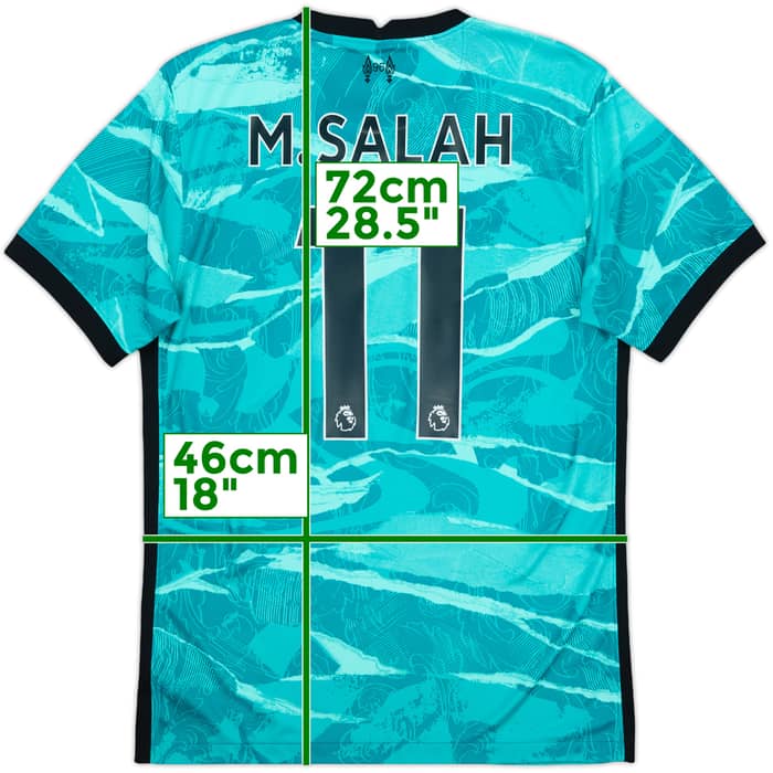 2020-21 Liverpool Away Shirt M.Salah #11 - 10/10 - (S)