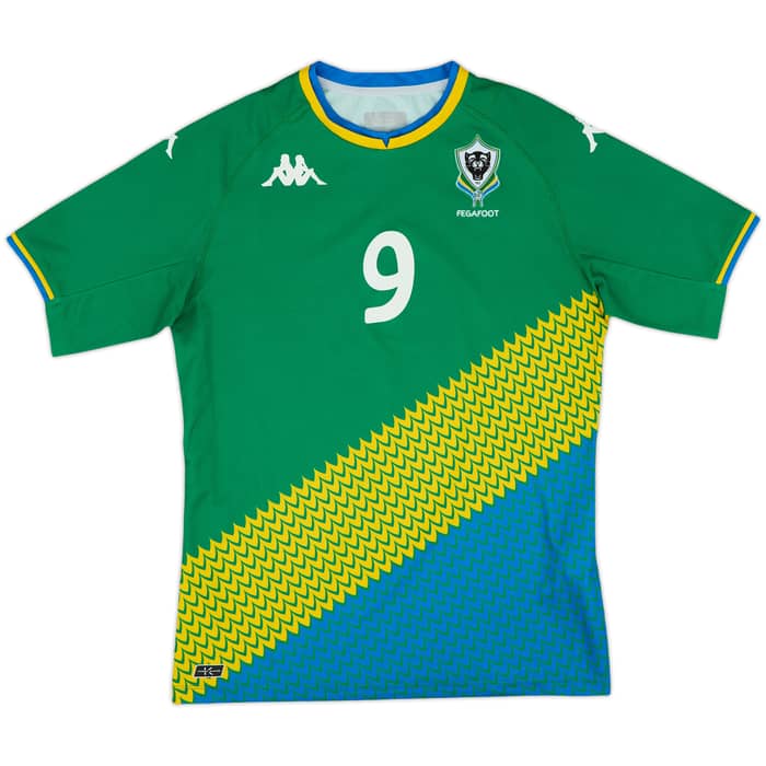 2022 Gabon Third Shirt Aubameyang #9 - 9/10 - (M)