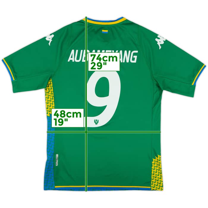 2022 Gabon Third Shirt Aubameyang #9 - 9/10 - (M)