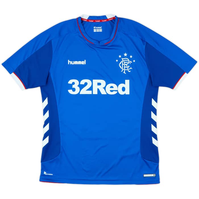 2018-19 Rangers Home Shirt - 10/10 - (L)