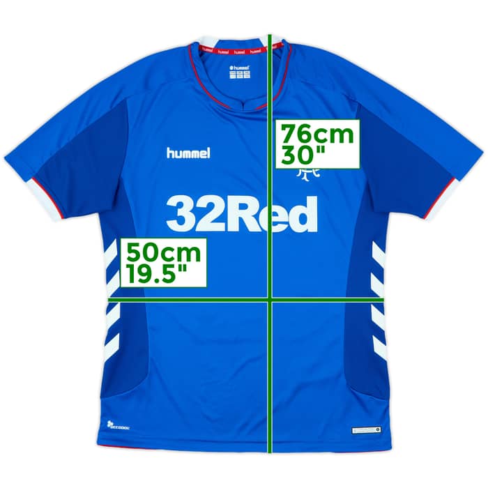 2018-19 Rangers Home Shirt - 10/10 - (L)