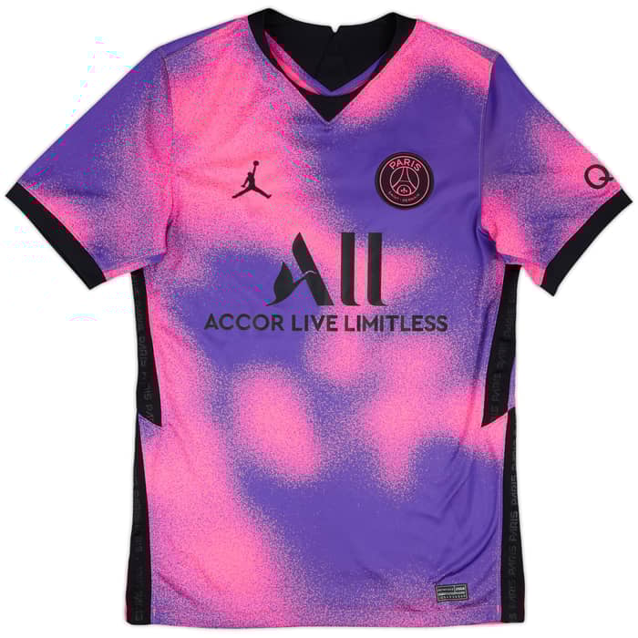 2020-21 Paris Saint-Germain Fourth Shirt Mbappe #7 - 10/10 - (S)