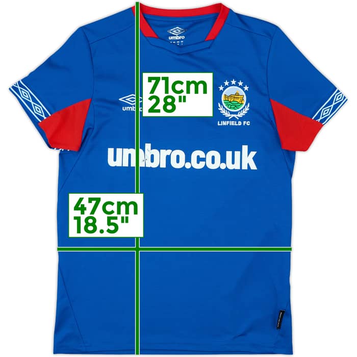 2019-21 Linfield Home Shirt - 6/10 - (S)