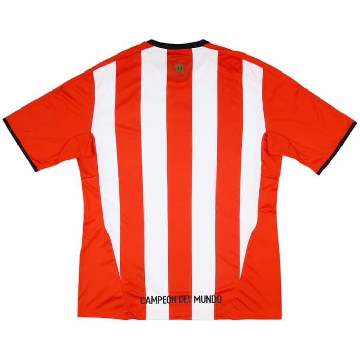 2012-13 Estudiantes De La Plata Home Shirt (XL)