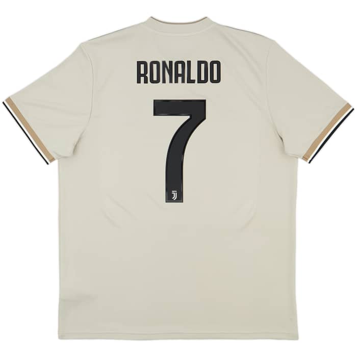 2018-19 Juventus Away Shirt Ronaldo #7 - 8/10 - (XL)
