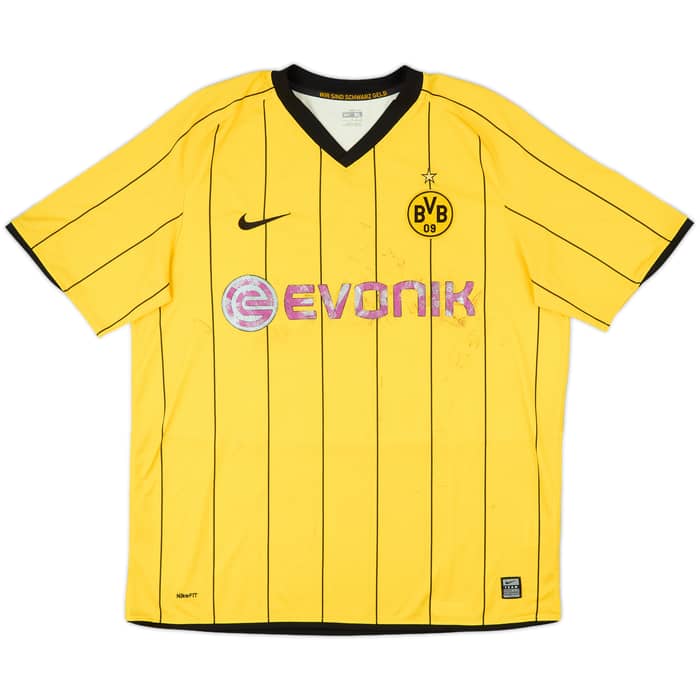 2008-09 Borussia Dortmund Home Shirt - 4/10 - (XL)