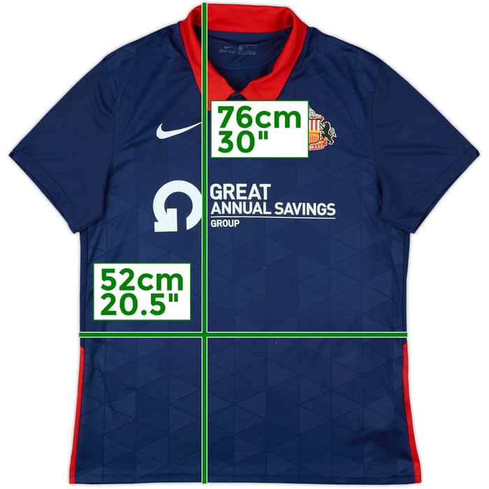 2020-21 Sunderland Away Shirt - 8/10 - (L)