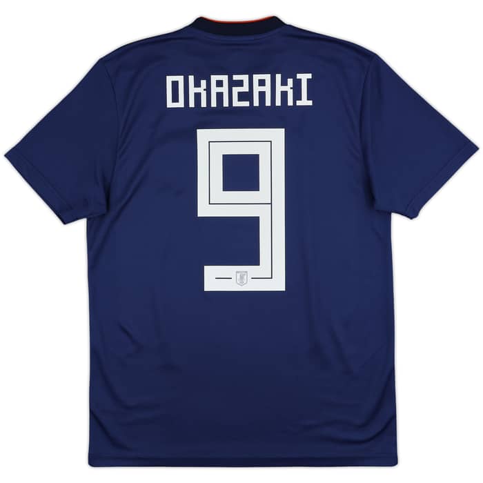 2018-19 Japan Home Shirt Okazaki #9 - 9/10 - (M)