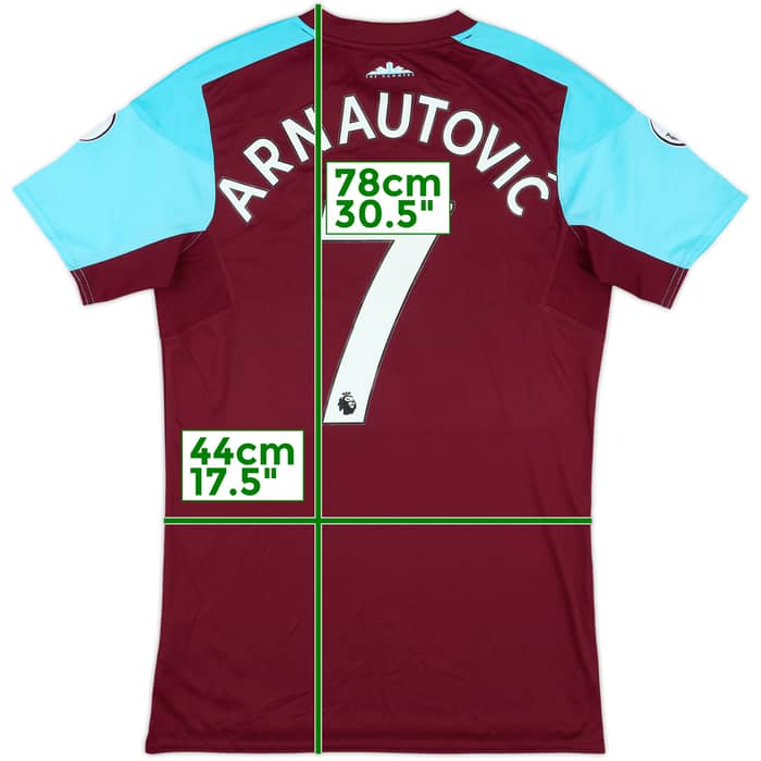 2017-18 West Ham Home Shirt Arnautovic #7 - 7/10 - (S)