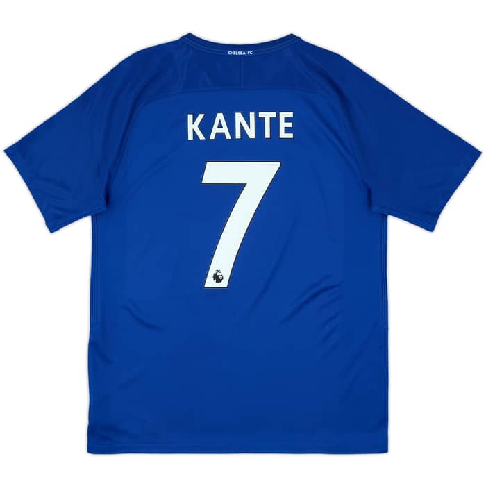 2017-18 Chelsea Home Shirt Kante #7 - 8/10 - (L)