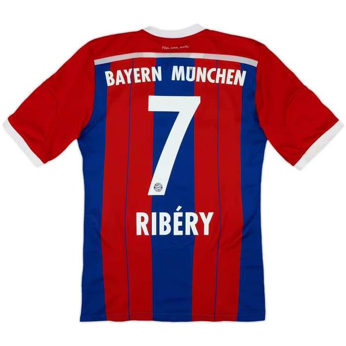 2014-15 Bayern Munich Home Shirt Ribery #7 - 8/10 - (S)