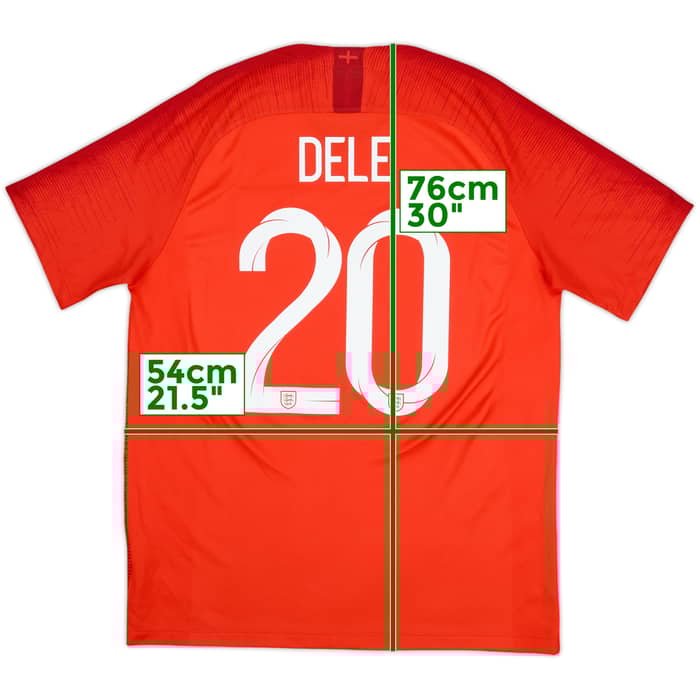 2018-19 England Away Shirt Dele #20 - 8/10 - (L)