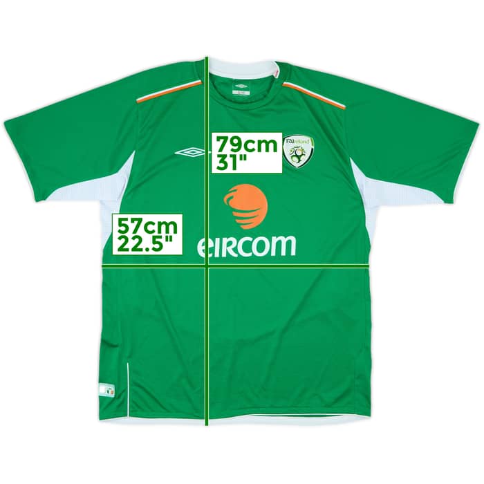 2002-03 Ireland Home Shirt - 10/10 - (XL)