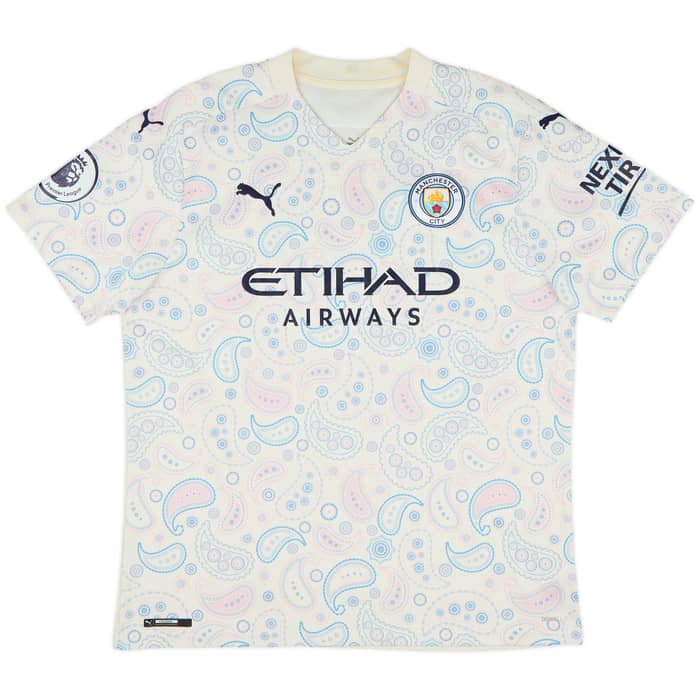 2020-21 Manchester City Third Shirt De Bruyne #17 - 8/10 - (XL)