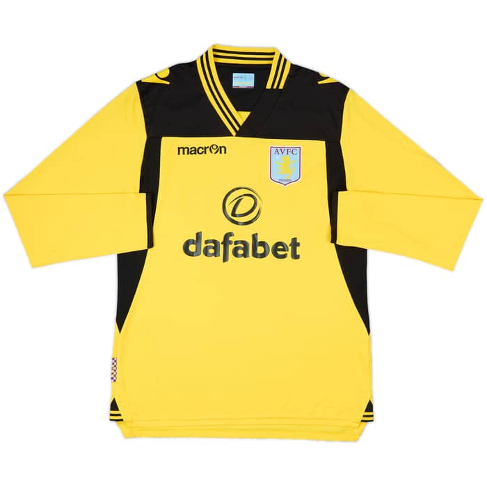 2013-14 Aston Villa GK Shirt - 8/10 - (M)