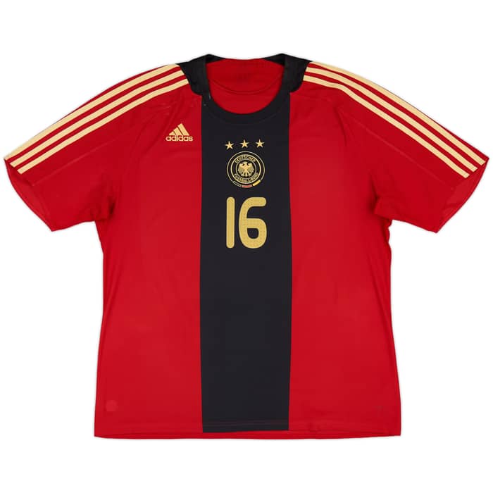 2008-09 Germany Away Shirt Lahm #16 - 7/10 - (XL)