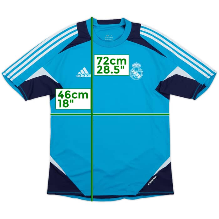 2018-19 Real Madrid adidas Training Shirt - 7/10 - (M)