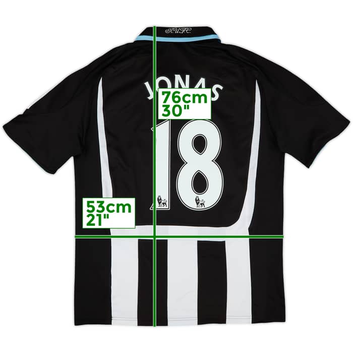 2007-09 Newcastle Home Shirt Jonas #18 - 6/10 - (L)