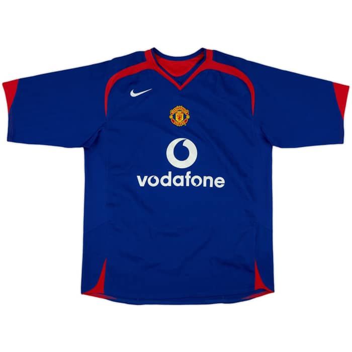 2005-06 Manchester United Away Shirt Scholes #18 - 8/10 - (L)