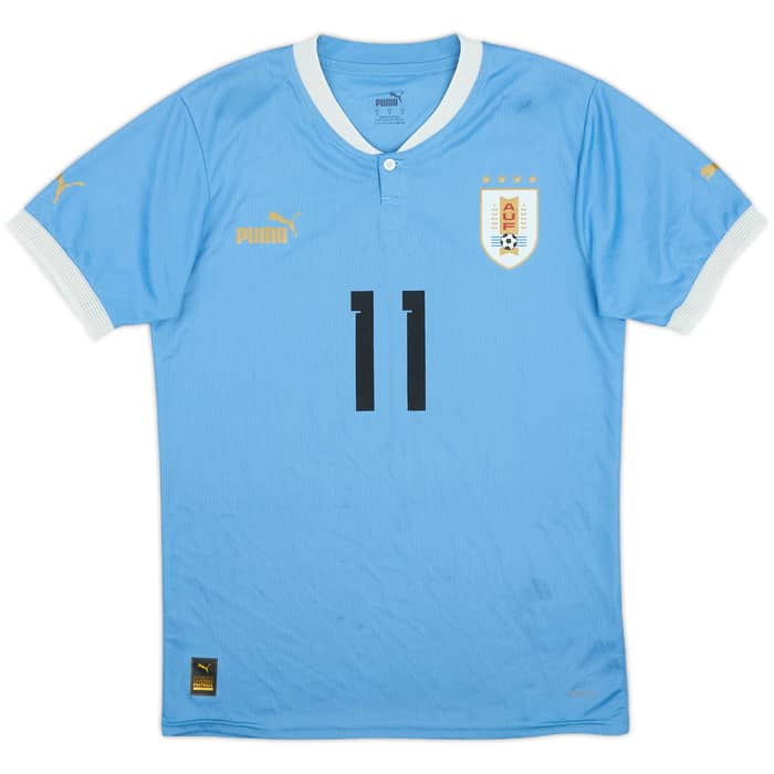 2022-23 Uruguay Home Shirt D. Nunez #11 - 7/10 - (S)