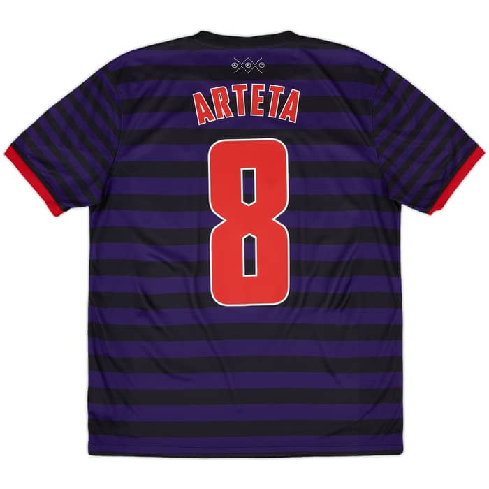 2012-13 Arsenal Away Shirt Arteta #8 - 8/10 - (L)