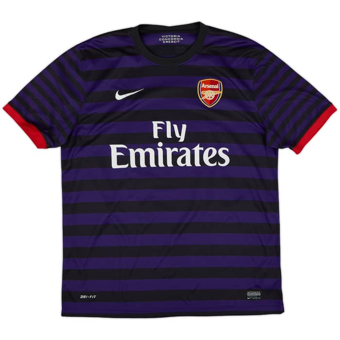 2012-13 Arsenal Away Shirt Arteta #8 - 8/10 - (L)