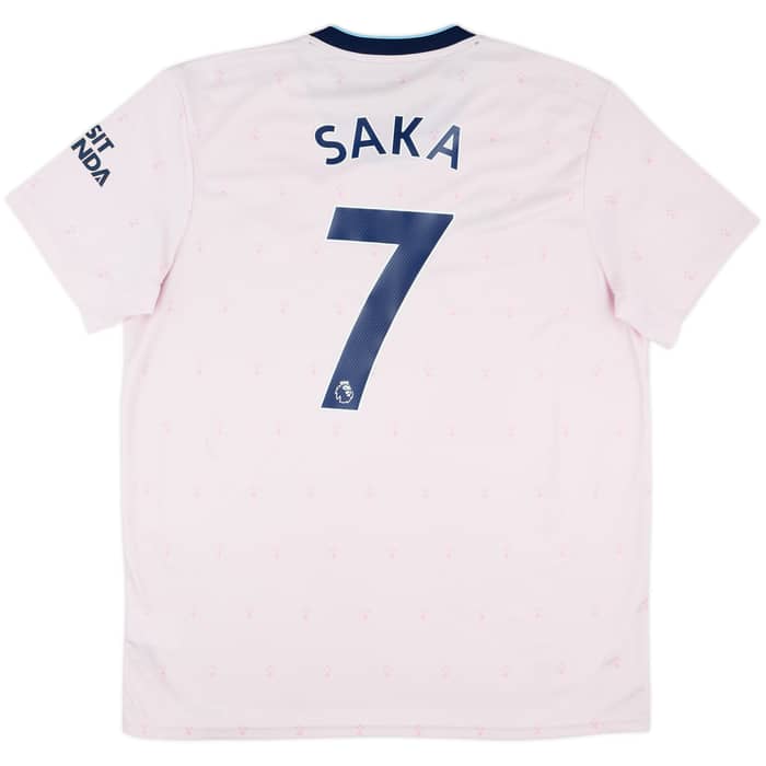 2022-23 Arsenal Third Shirt Saka #7 - 9/10 - (XL)