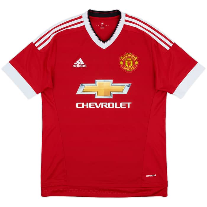 2015-16 Manchester United Home Shirt Blind #17 - 7/10 - (M)