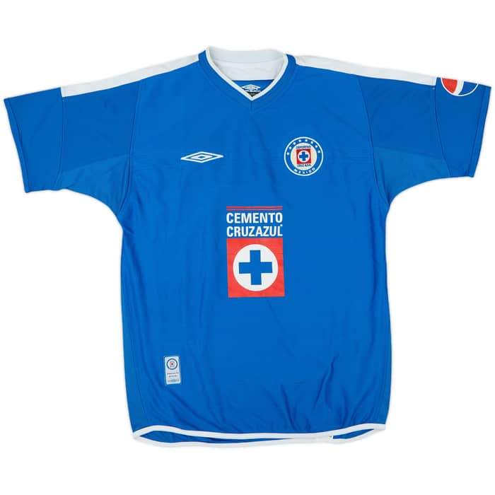 2003-04 Cruz Azul Home Shirt - 8/10 - (M)