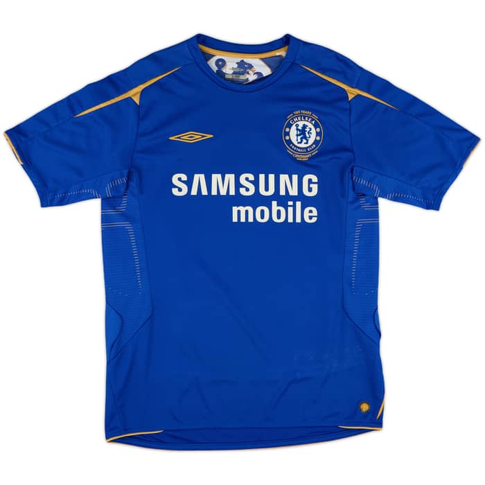 2005-06 Chelsea Centenary Home Shirt Lampard #8 - 5/10 - (M)