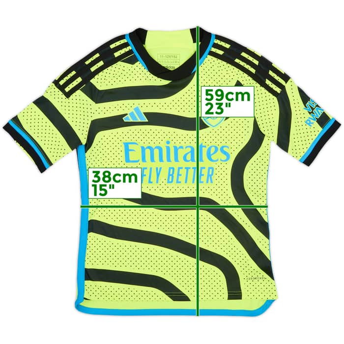 2023-24 Arsenal Away Shirt - 9/10 - (M.Boys)