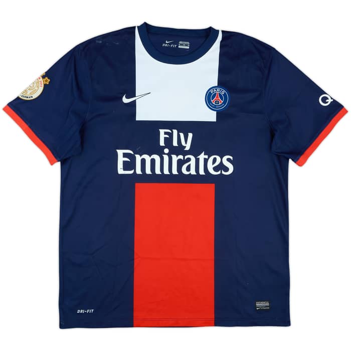 2013-14 Paris Saint-Germain Home Shirt Ibrahimovic #10 - 5/10 - (XL)