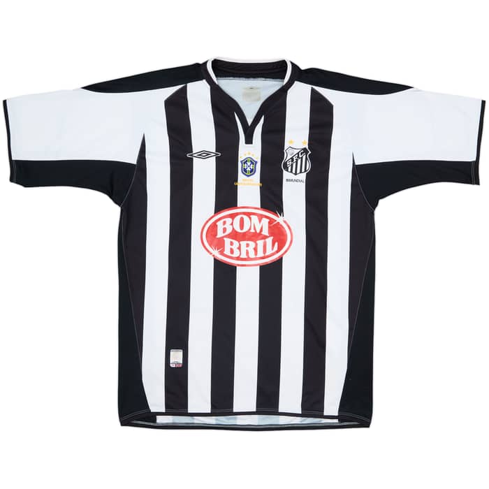 2003 Santos Away Shirt #10 - 7/10 - (XL)