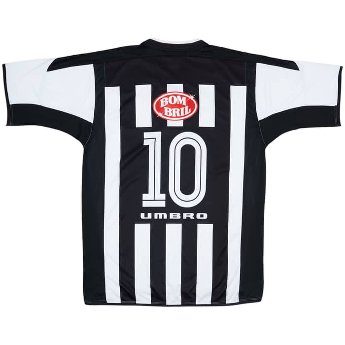 2003 Santos Away Shirt #10 - 7/10 - (XL)