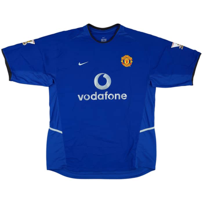 2002-03 Manchester United Third Shirt Veron #4 - 8/10 - (L)