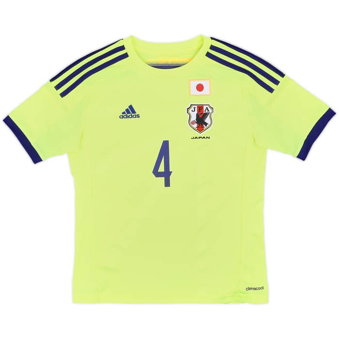 2014 Japan Away Shirt Honda #4 - 7/10 - (M.Boys)