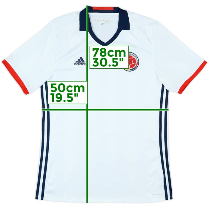 2016-18 Colombia Away Shirt - 6/10 - (L)