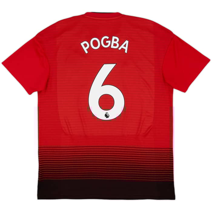 2018-19 Manchester United Home Shirt Pogba #6 - 10/10 - (L)