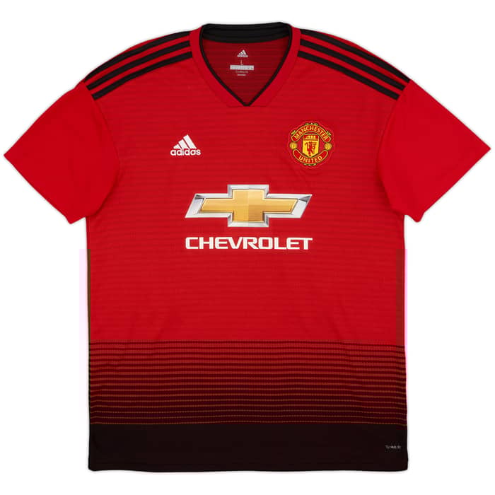 2018-19 Manchester United Home Shirt Pogba #6 - 10/10 - (L)