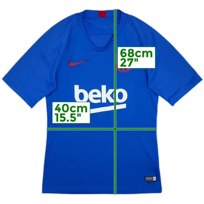 2019-20 Barcelona Nike Training Shirt - 8/10 - (S)
