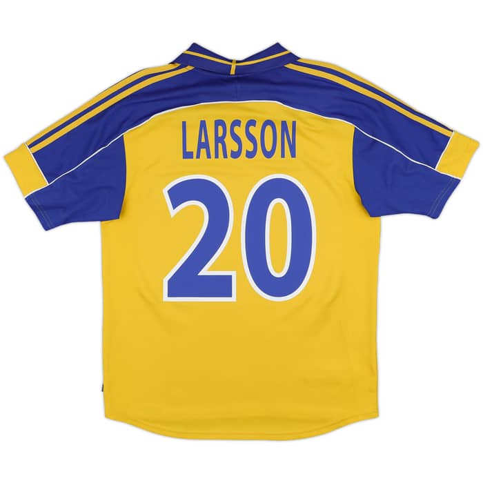 2000-02 Sweden Home Shirt Larsson #20 - 10/10 - (M)
