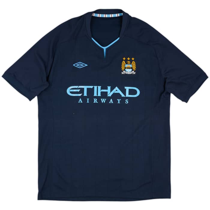 2010-12 Manchester City Away Shirt Dzeko #10 - 5/10 - (L)