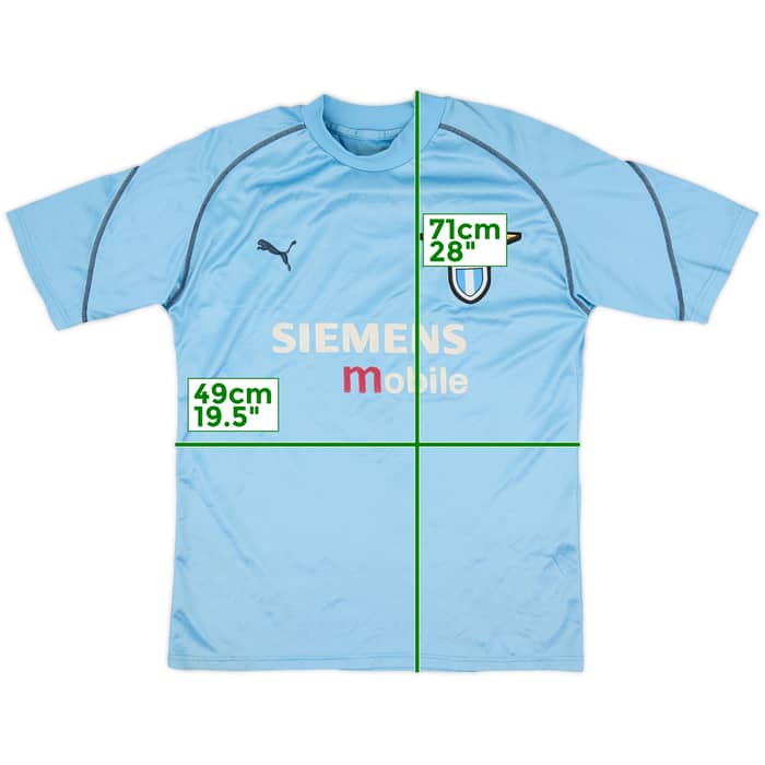 2001-02 Lazio Puma Training Shirt - 7/10 - (M)