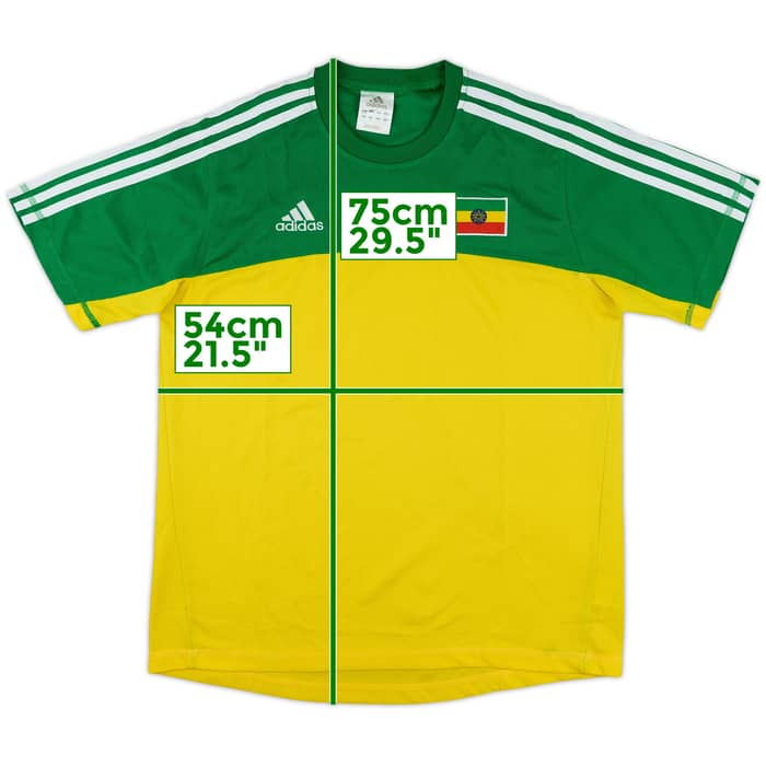 2006 Ethiopia adidas Training Shirt - 8/10 - (M/L)