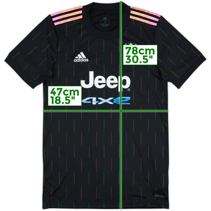 2021-22 Juventus Away Shirt - 8/10 - (S)