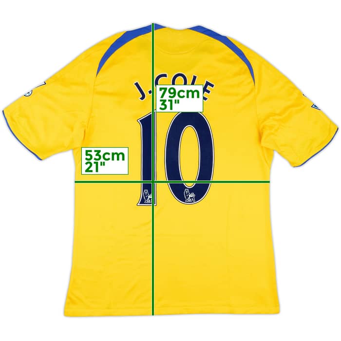 2008-09 Chelsea Third Shirt J.Cole #10 - 7/10 - (L)