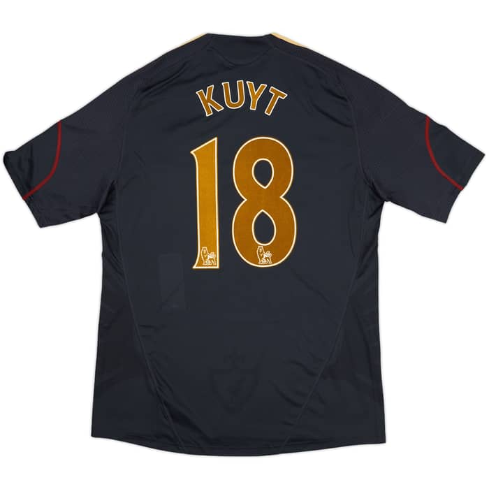 2009-10 Liverpool Away Shirt Kuyt #18 - 7/10 - (L)
