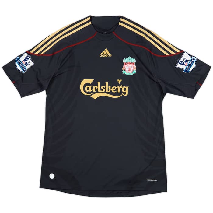 2009-10 Liverpool Away Shirt Kuyt #18 - 7/10 - (L)
